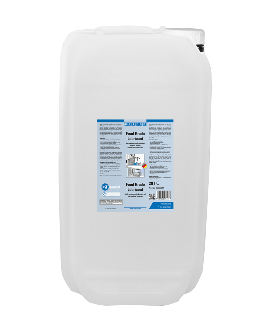 Food Grade Lubricant | Schmier- und Pflegeöl für den Lebensmittelbereich NSF H1