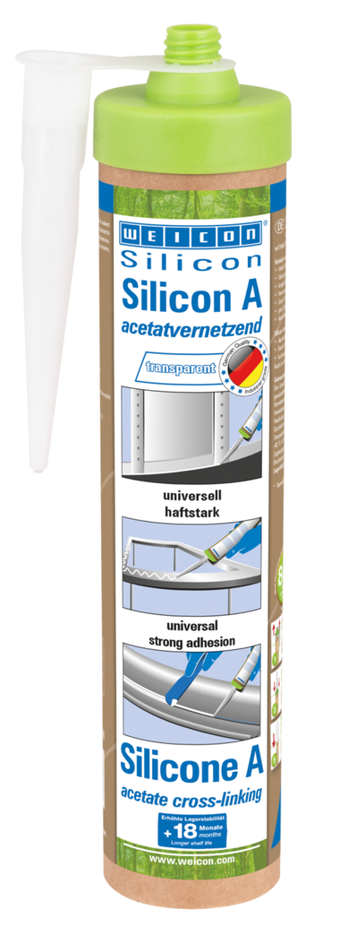 Silicone A | acetoxy-curing and fungicidal sealant