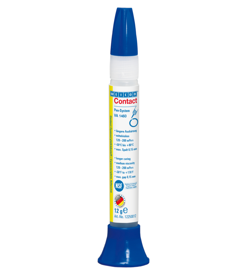 VA 1460 Cyanoacrylate Adhesive | moisture-resistant instant adhesive with medium viscosity VA 1460 Cyanoacrylate Adhesive | moisture-resistant instant adhesive with medium viscosity
