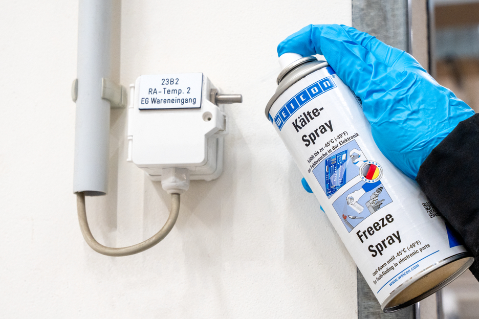 Kälte-Spray | Werkstücke bis auf -45°C kühlen