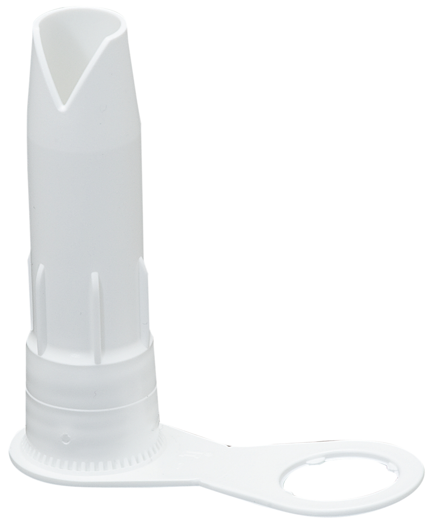 V-Joint Nozzle | for the process-safe application of elastic adhesives and sealants V-Joint Nozzle | for the process-safe application of elastic adhesives and sealants