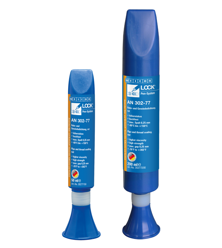 WEICONLOCK® AN 302-77 Pipe and thread sealing | for large threaded parts and flanges, high strength