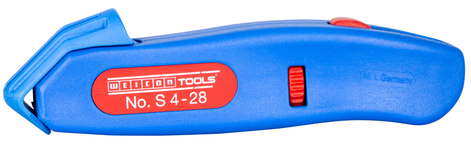 Kabelmesser No. S 4-28 | mit einfahrbarer Hakenklinge | Arbeitsbereich 4 - 28 mm Ø Kabelmesser No. S 4-28 | mit einfahrbarer Hakenklinge | Arbeitsbereich 4 - 28 mm Ø