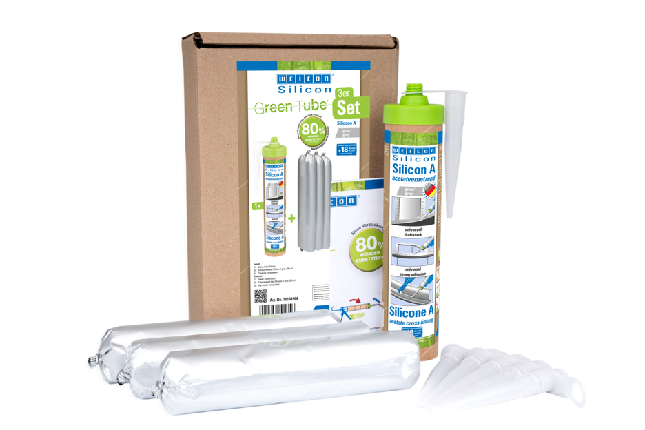 Silicon A | acetatvernetzender und fungizid eingestellter Dichtstoff