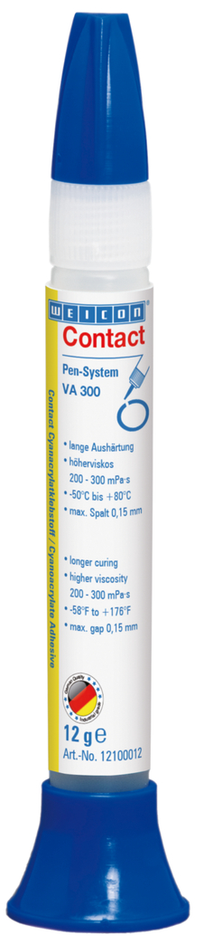 VA 300 Cyanacrylat-Klebstoff | Sekundenkleber für saugende und poröse Werkstoffe