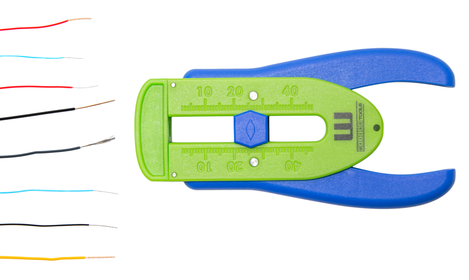 Precision Wire Stripper S Green Line | Stripping tools made from up to 97% renewable raw materials I for thin conductors and wires, stripping range from 0,12 mm - 0,8 mm (36-20 AWG)