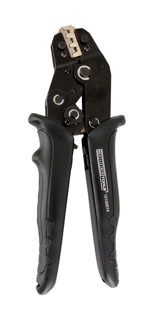 Crimpzange MC4 | zum Crimpen von MC4-Steckern bei Photovoltaik-Anlagen (2,5, 4 & 6 mm², AWG 14-10)