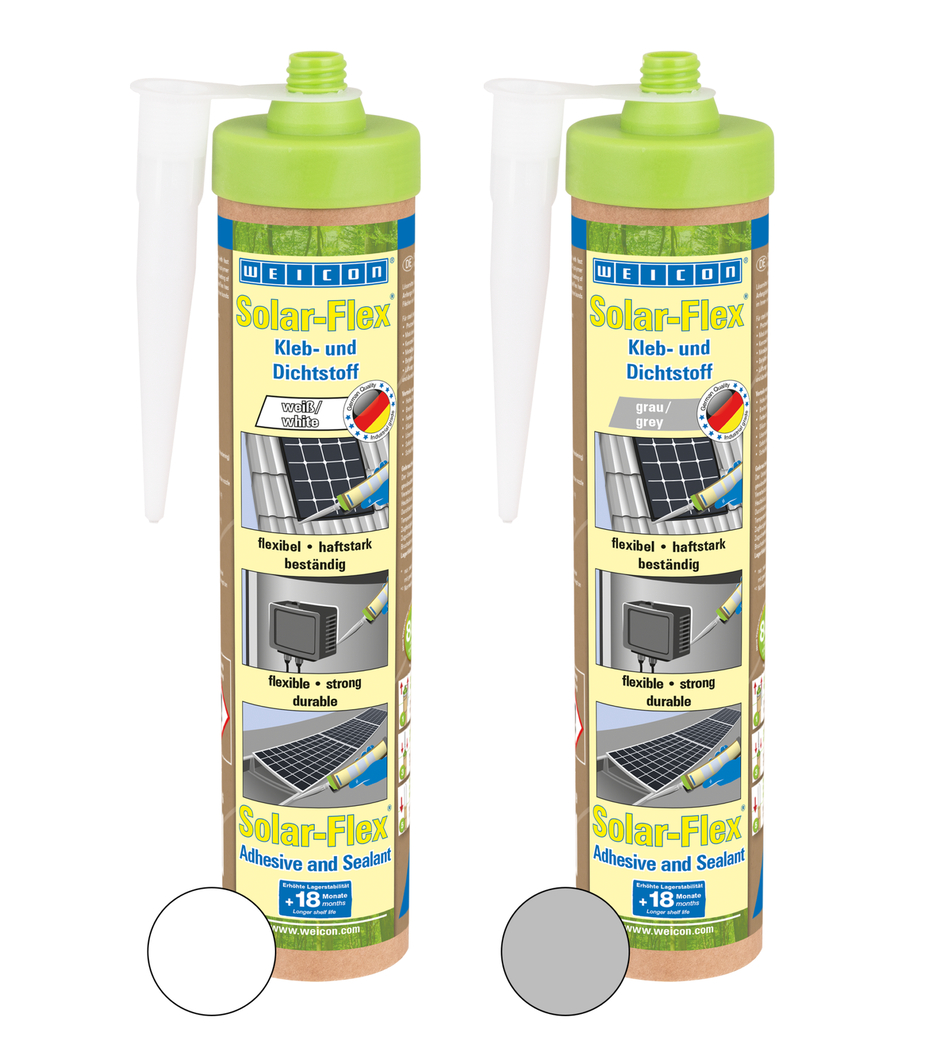 Solar-Flex® | witterungsbeständiger Kleb- und Dichtstoff für den Solarbereich auf MS-Polymer-Basis