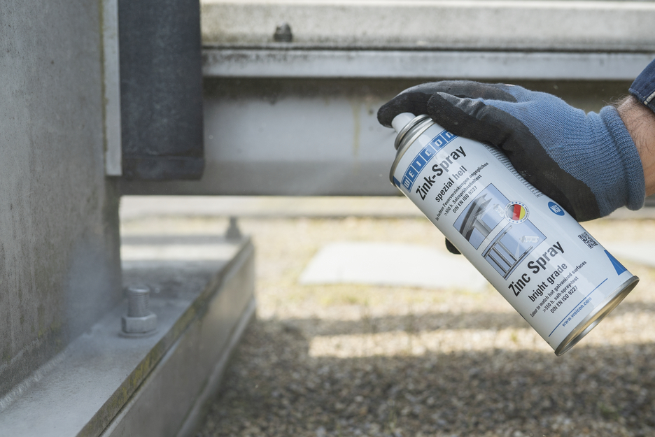 Zink-Spray spezial hell | kathodischer Korrosionsschutz mit Zulassung für den Lebensmittelbereich