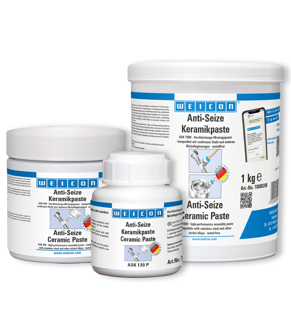 Anti-Seize Ceramic Paste | metal-free lubricant and release agent paste