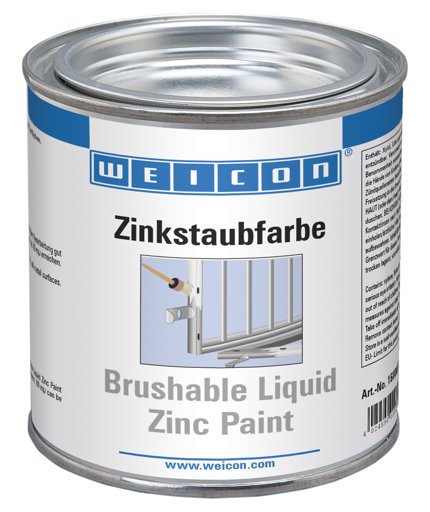 Zinkstaubfarbe | Korrosionsschutz aus Metallpigmentbeschichtung Zinkstaubfarbe | Korrosionsschutz aus Metallpigmentbeschichtung