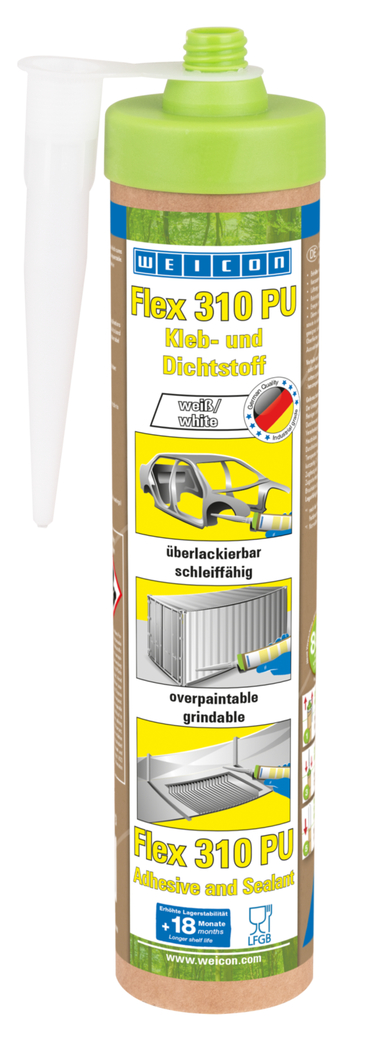 Flex 310 PU | dauerelastischer Kleb- und Dichtstoff auf Polyurethanbasis