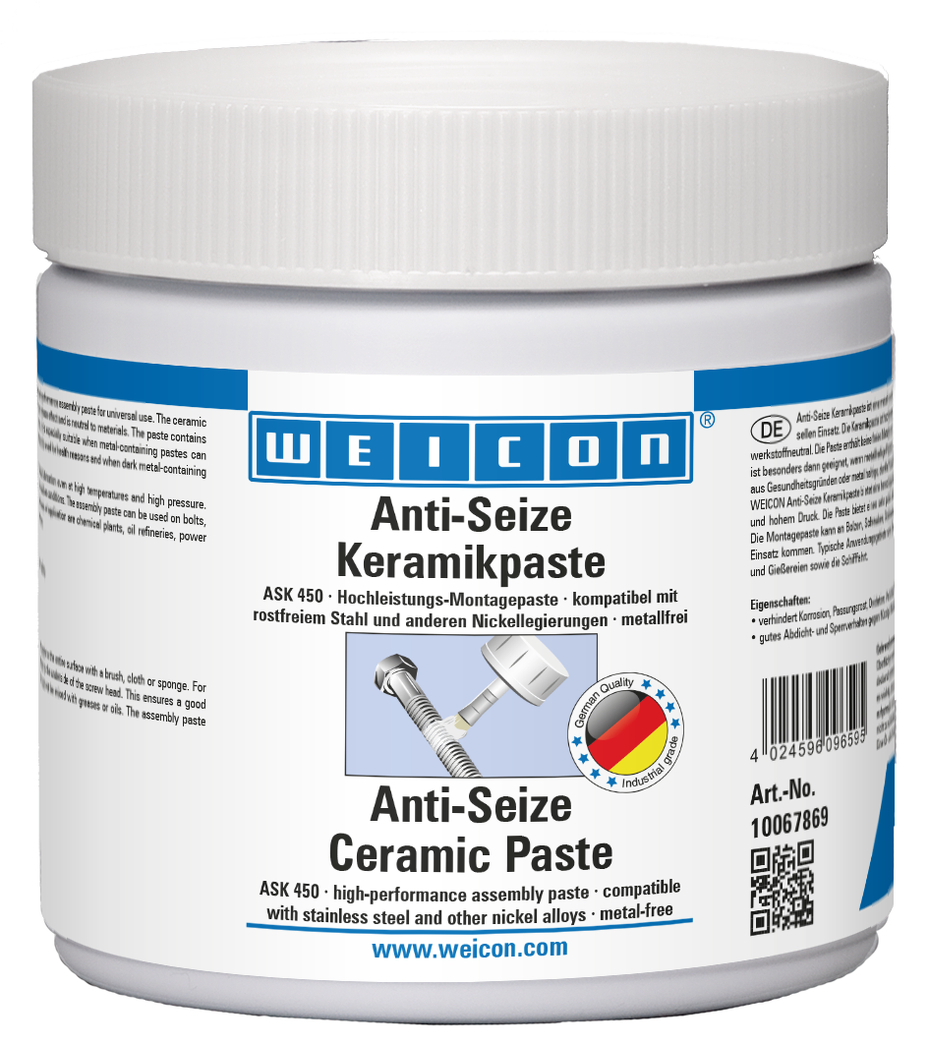 Anti-Seize Ceramic Paste | metal-free lubricant and release agent paste Anti-Seize Ceramic Paste | metal-free lubricant and release agent paste