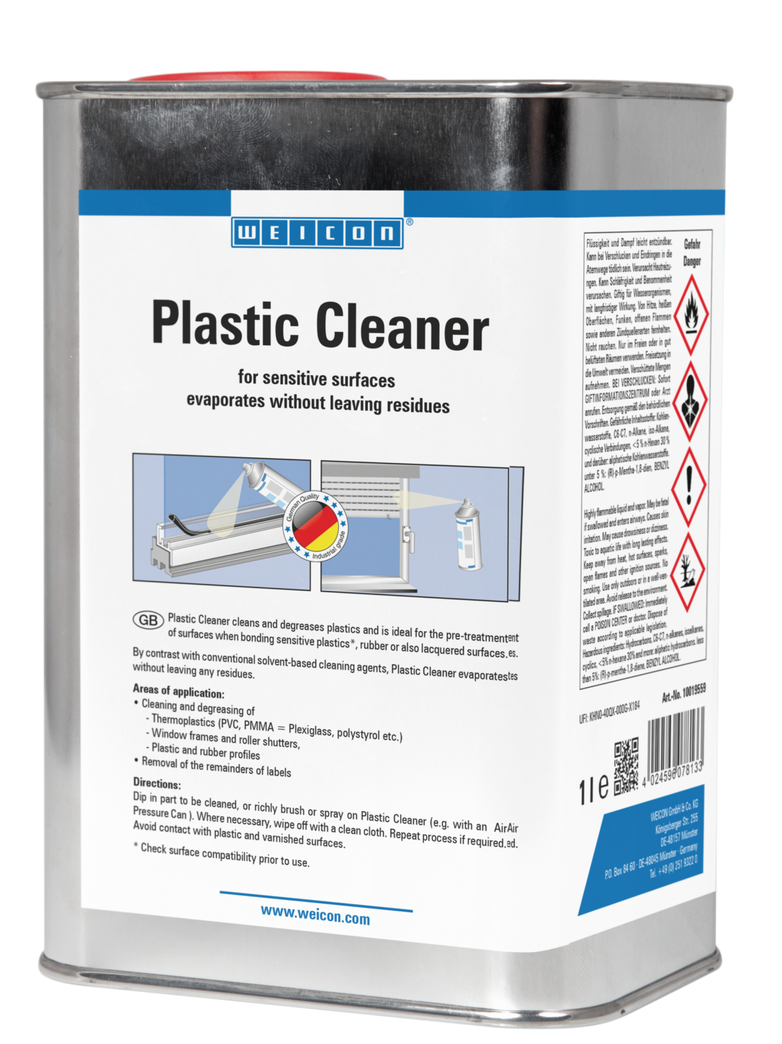 Plastic Cleaner | Reiniger für Kunststoff, Gummi und pulverbeschichtete Materialien