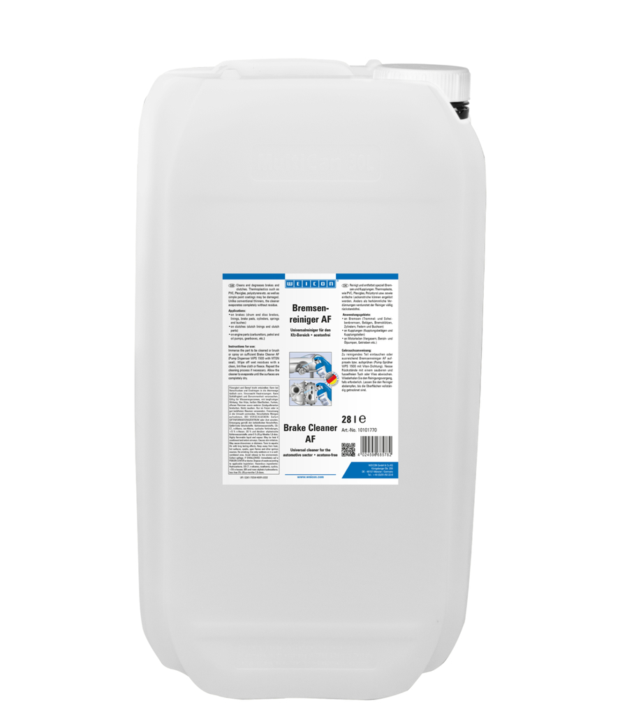 WEICON Bremsenreiniger AF | acetonfreier Universalreiniger für den Automobilbereich WEICON Bremsenreiniger AF | acetonfreier Universalreiniger für den Automobilbereich