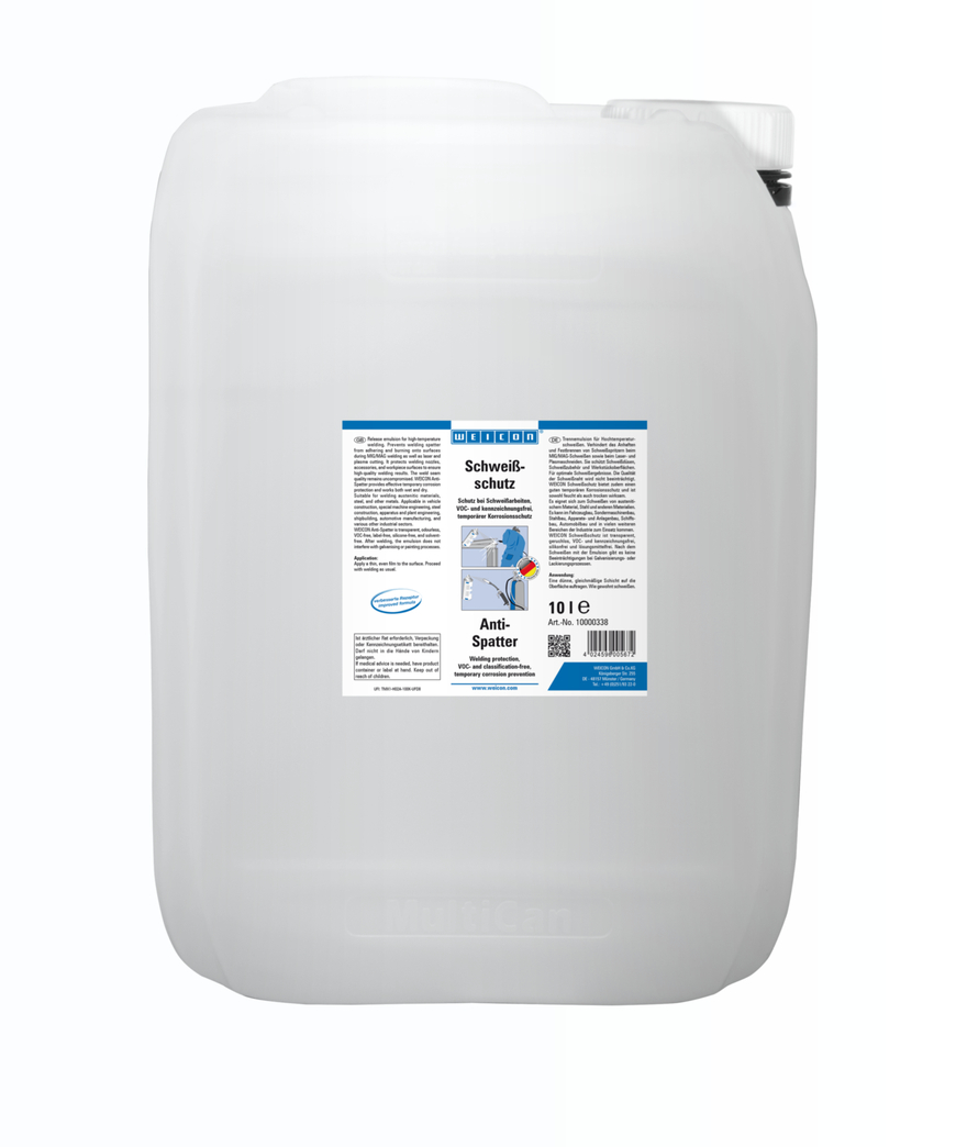 Anti-Spatter | VOC-free, non-hazardous protection for welding applications Anti-Spatter | VOC-free, non-hazardous protection for welding applications