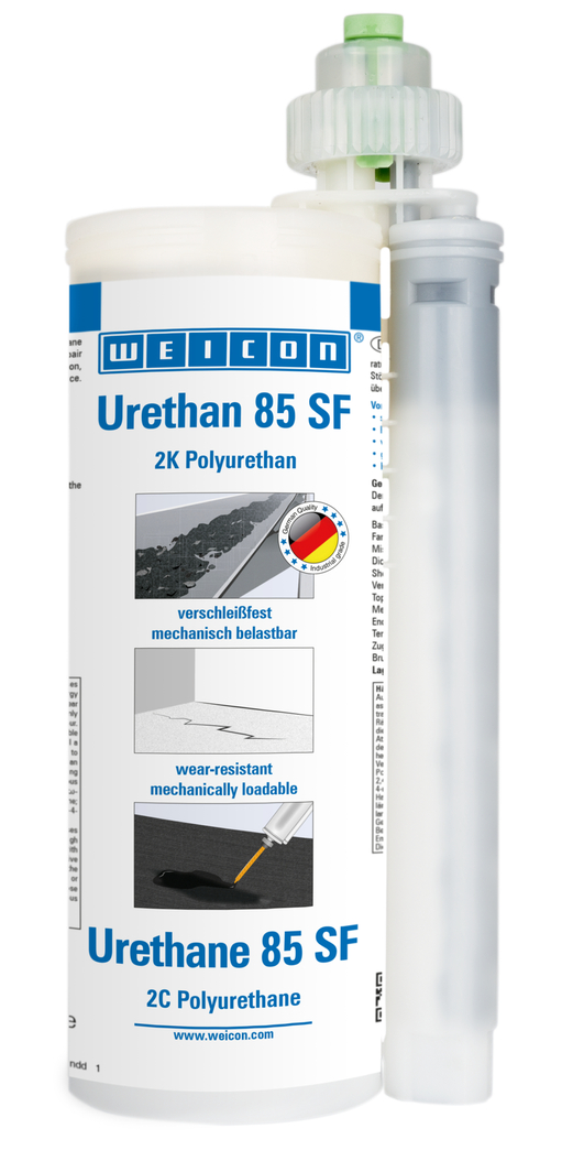 Urethan 85 SF | schnellhärtende Polyurea Reparatur- und Beschichtungsmasse, Arbeitspackung