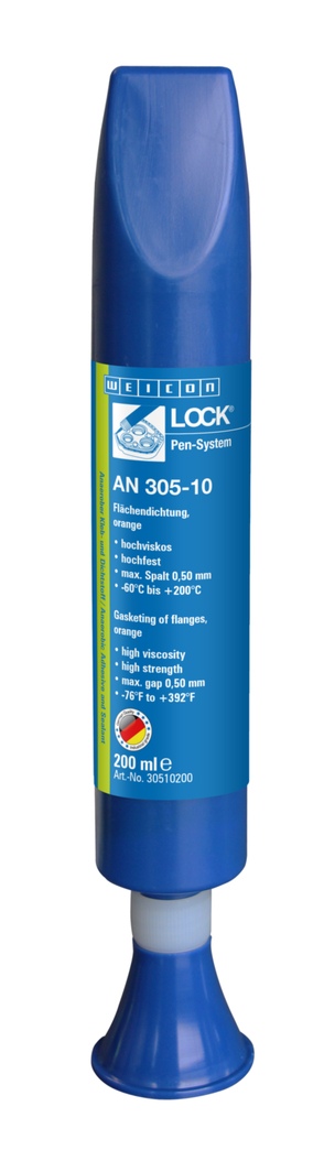WEICONLOCK® AN 305-10 Flange sealing | for sealing flanges, high strength, high viscosity, BAM-tested WEICONLOCK® AN 305-10 Flange sealing | for sealing flanges, high strength, high viscosity, BAM-tested