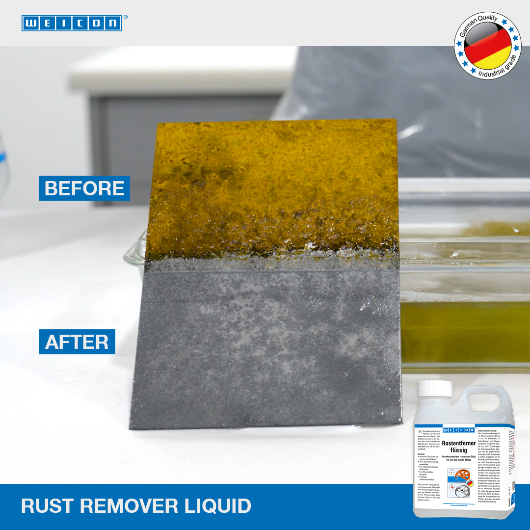 WEICON Rust Remover liquid | highly concentrated dip for removing rust and corrosion