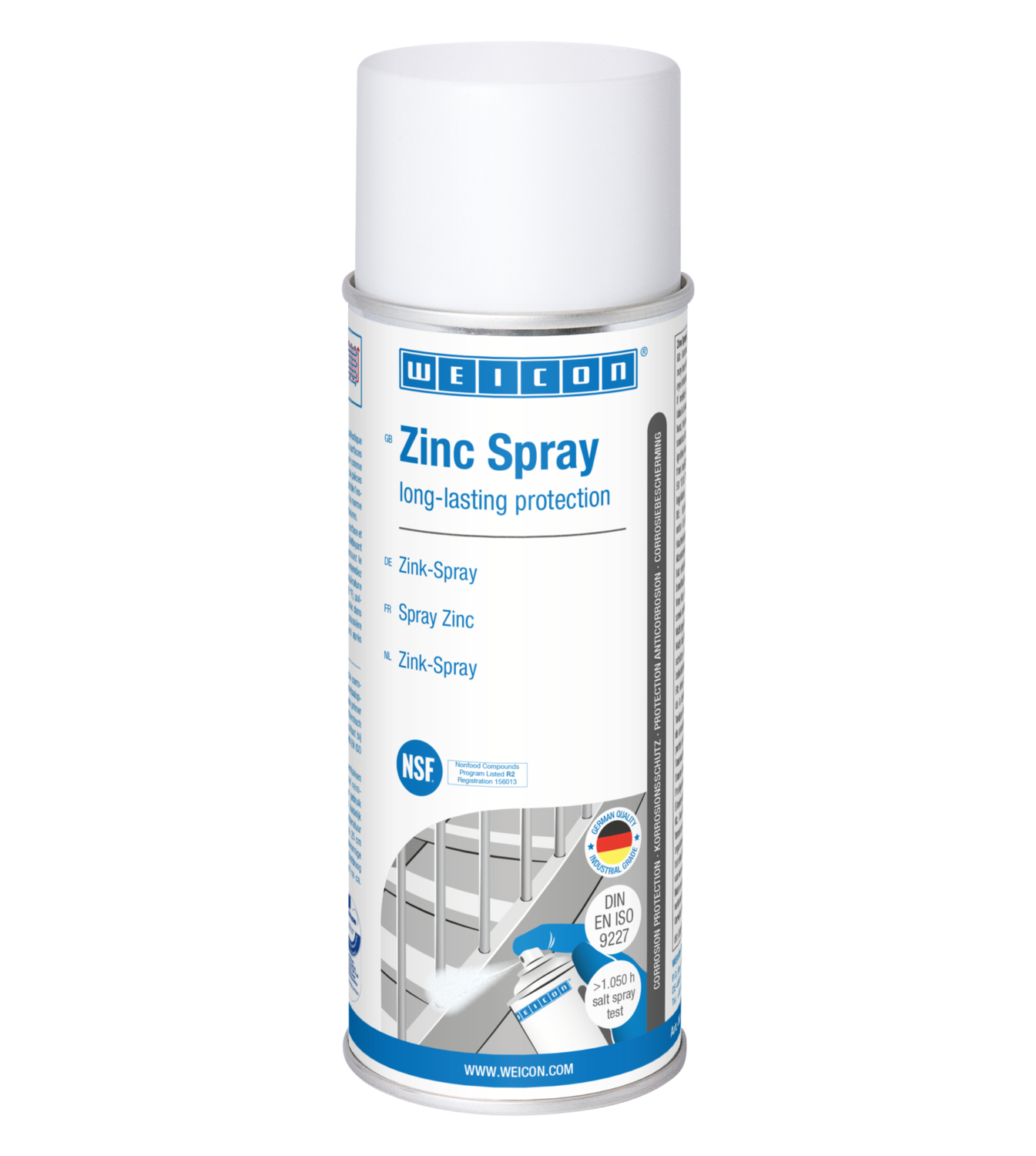 Zink-Spray | kathodischer Korrosionsschutz mit Zulassung für den Lebensmittelbereich