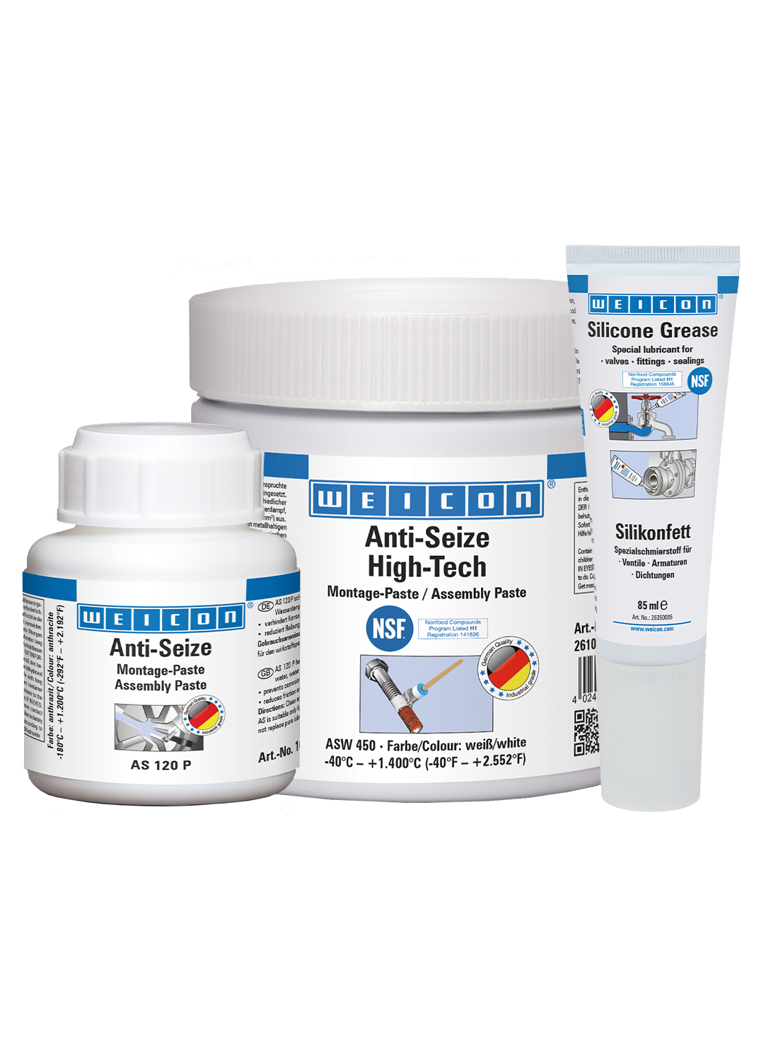 Anti-Seize + Silicone Grease Produktbild