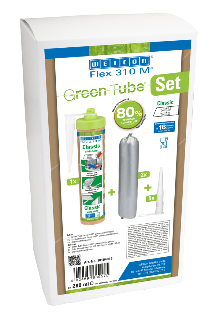 Flex 310 M® Classic MS-Polymer | MS polymer-based elastic adhesive for versatile use