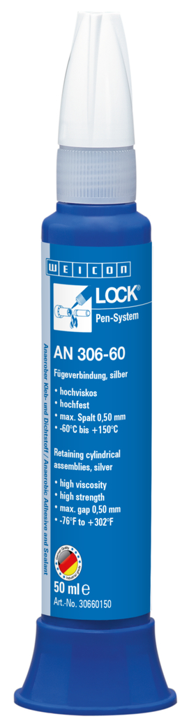 WEICONLOCK® AN 306-60 Fügeverbindung | für die Reparatur von Passungssitzen, hochfest WEICONLOCK® AN 306-60 Fügeverbindung | für die Reparatur von Passungssitzen, hochfest