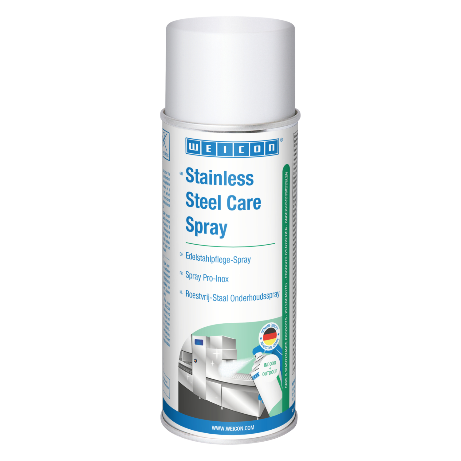Stainless Steel Care Spray | cleaning, protection and care oil for stainless steel