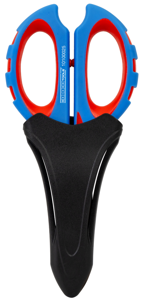 Elektrikerschere XL | großer Griffdurchmesser für kleine und große Hände, um eine maximale Kraftübertragung und sicheres Arbeiten zu ermöglichen Elektrikerschere XL | großer Griffdurchmesser für kleine und große Hände, um eine maximale Kraftübertragung und sicheres Arbeiten zu ermöglichen