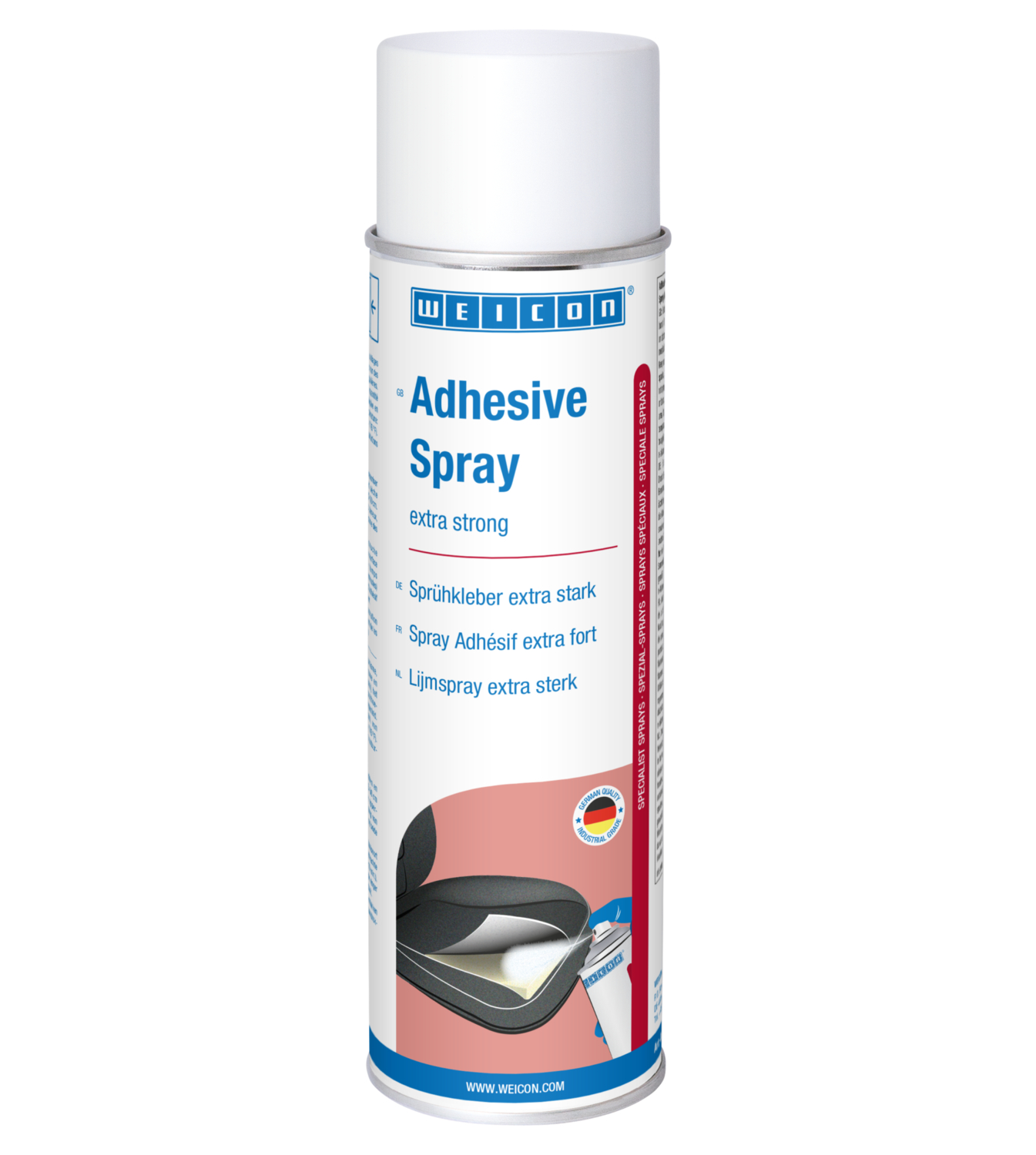 Adhesive Spray extra strong | sprayable contact adhesive for strong and permanent bonding of felt, artificial leather and insulating materials