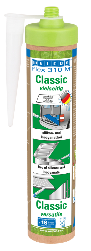 Flex 310 M® Classic | MS polymer-based elastic adhesive for versatile use
