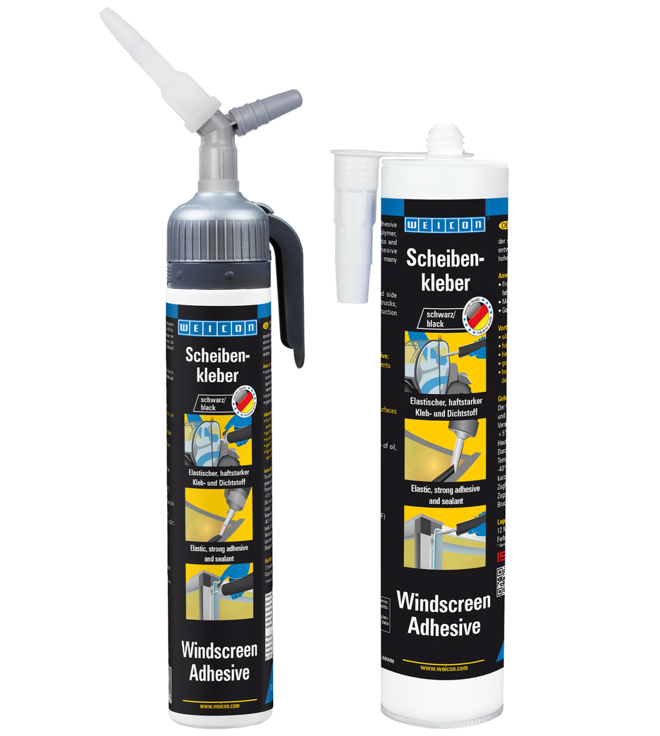 Windscreen Adhesive | for mounting glass and window panes, in Presspack packaging for fatigue-free working
