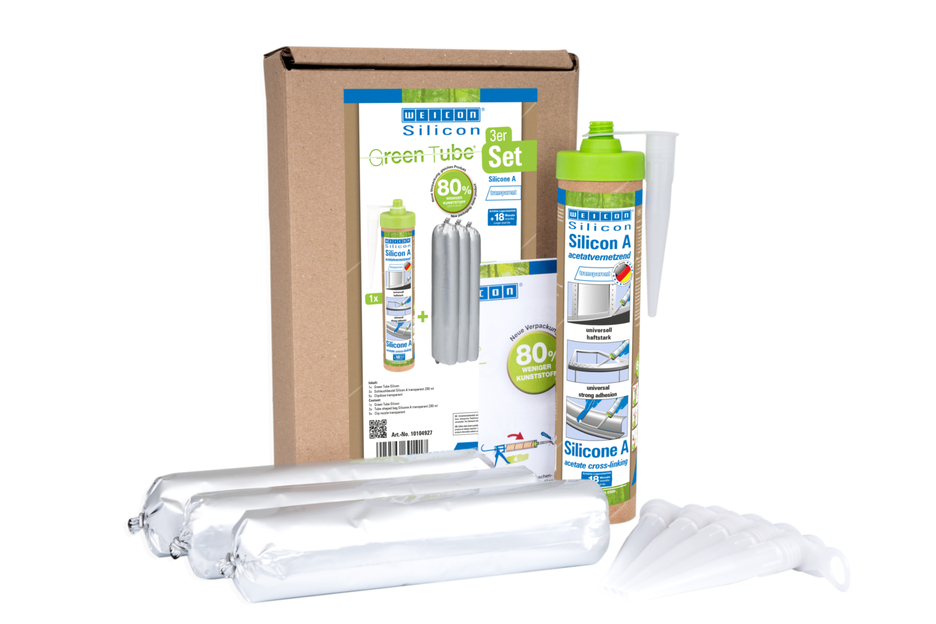 Silicon A | acetatvernetzender und fungizid eingestellter Dichtstoff