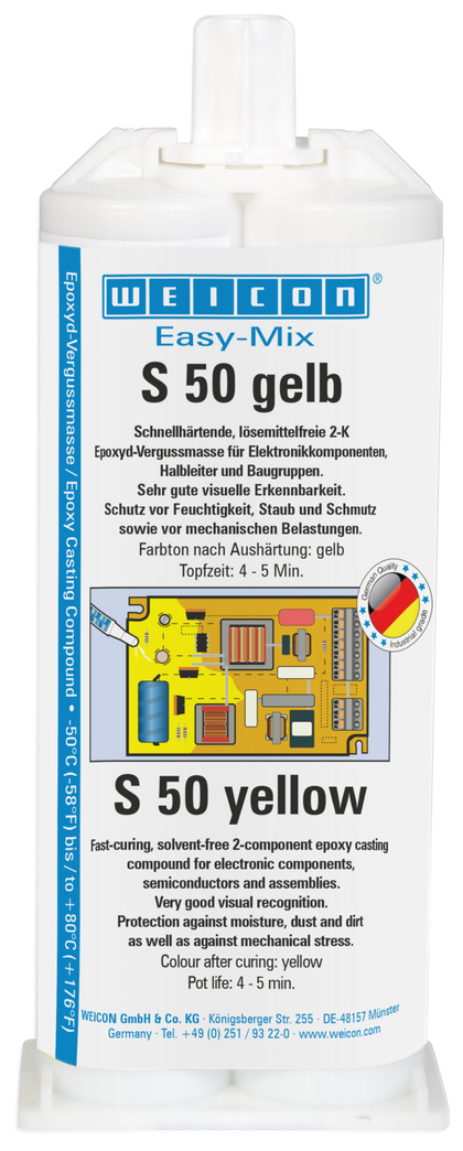 Easy-Mix S 50 yellow | epoxy adhesive