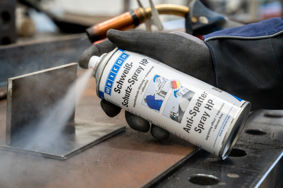 WEICON Schweißschutz-Spray HP | schützt vor der Anhaftung und Einwirkung von Schweißspritzern