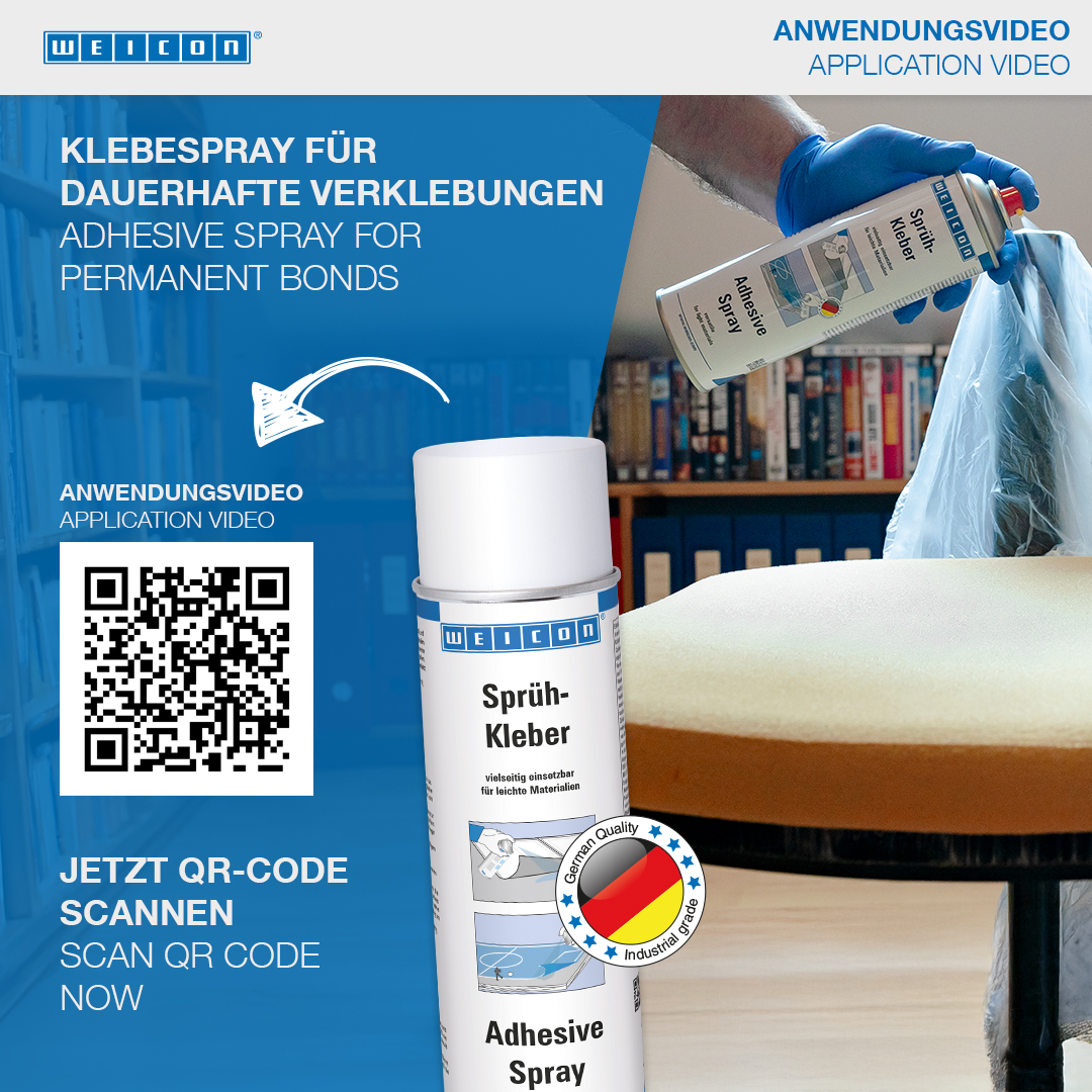 Sprühkleber | sprühbarer Kontaktklebstoff, ideal für Pappe und Papier
