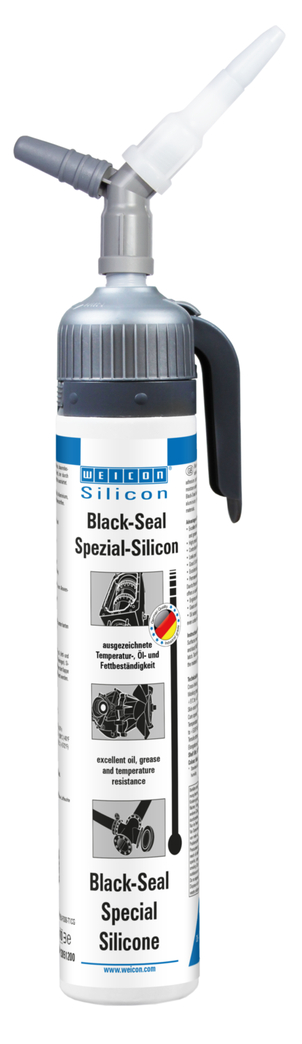 Black-Seal Special Silicone | permanently elastic sealant for oil- or grease-resistant areas