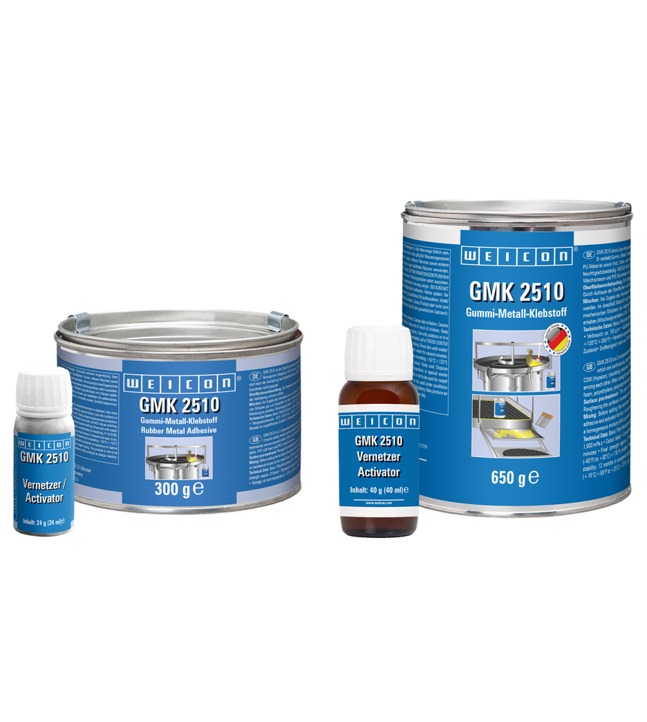 GMK 2510 Contact Adhesive | Two-component contact adhesive for high-strength rubber-to-metal bonds