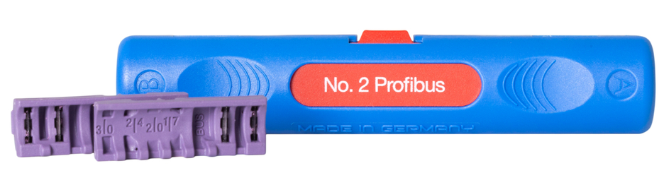 Profibus Stripper No. 2 | Abisolierwerkzeug für z. B. geschirmte Profibus-Datenkabel Profibus Stripper No. 2 | Abisolierwerkzeug für z. B. geschirmte Profibus-Datenkabel
