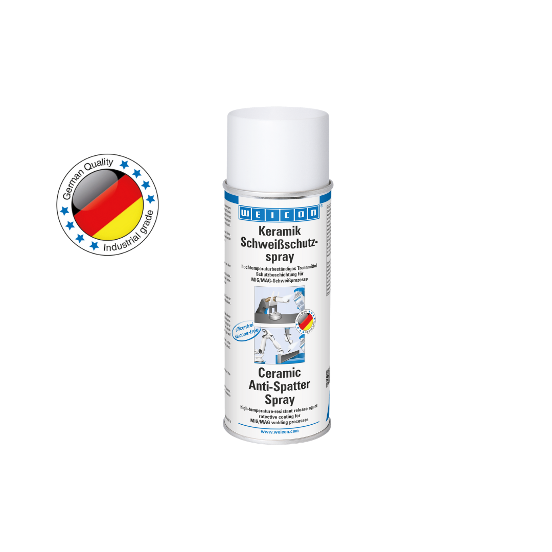 Keramik Schweißschutzspray | silikonfreie Schutzbeschichtung mit hohem Feststoffanteil
