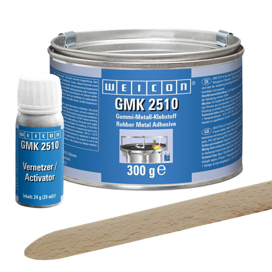 GMK 2510 Contact Adhesive | Two-component contact adhesive for high-strength rubber-to-metal bonds