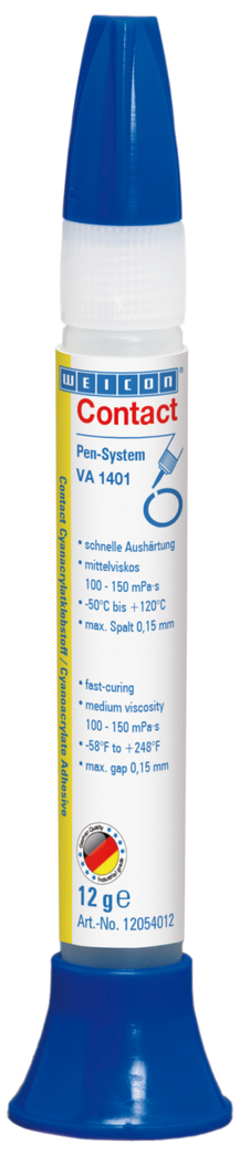 VA 1401 Cyanacrylat-Klebstoff | Sekundenkleber für Gewebe, Schaumgummi und großporige Elastomere VA 1401 Cyanacrylat-Klebstoff | Sekundenkleber für Gewebe, Schaumgummi und großporige Elastomere