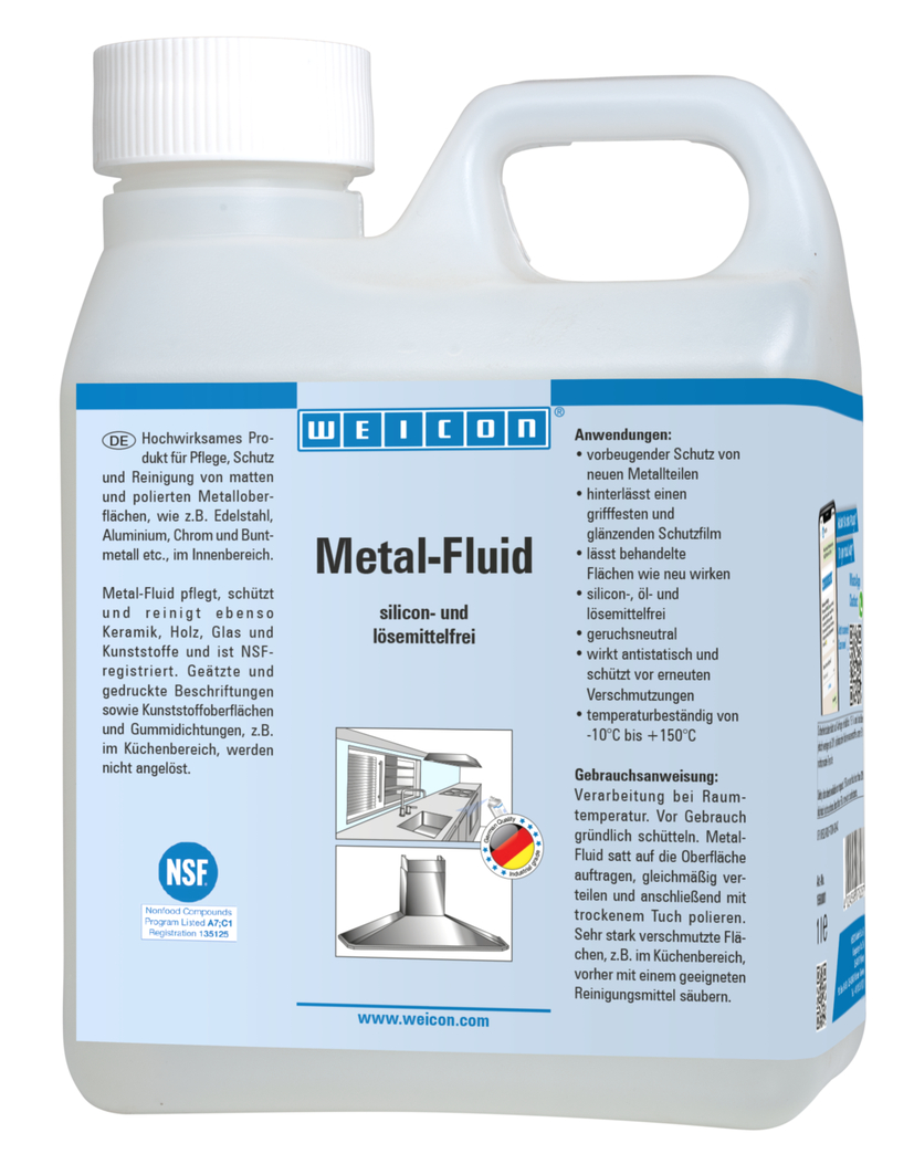 Metal-Fluid | solvent-free care and protection emulsion for metals Metal-Fluid | solvent-free care and protection emulsion for metals