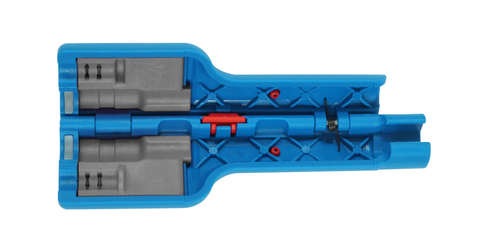 Coax-Stripper No. 1 F Plus - für Mini oder Midi Koaxialleitungen | zum Entmanteln und Abisolieren von Koaxialkabel inkl. Aufdrehhilfe