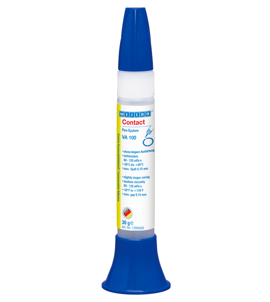 VA 100 Cyanacrylat-Klebstoff | Sekundenkleber für Metall, Kunststoff und Gummi VA 100 Cyanacrylat-Klebstoff | Sekundenkleber für Metall, Kunststoff und Gummi