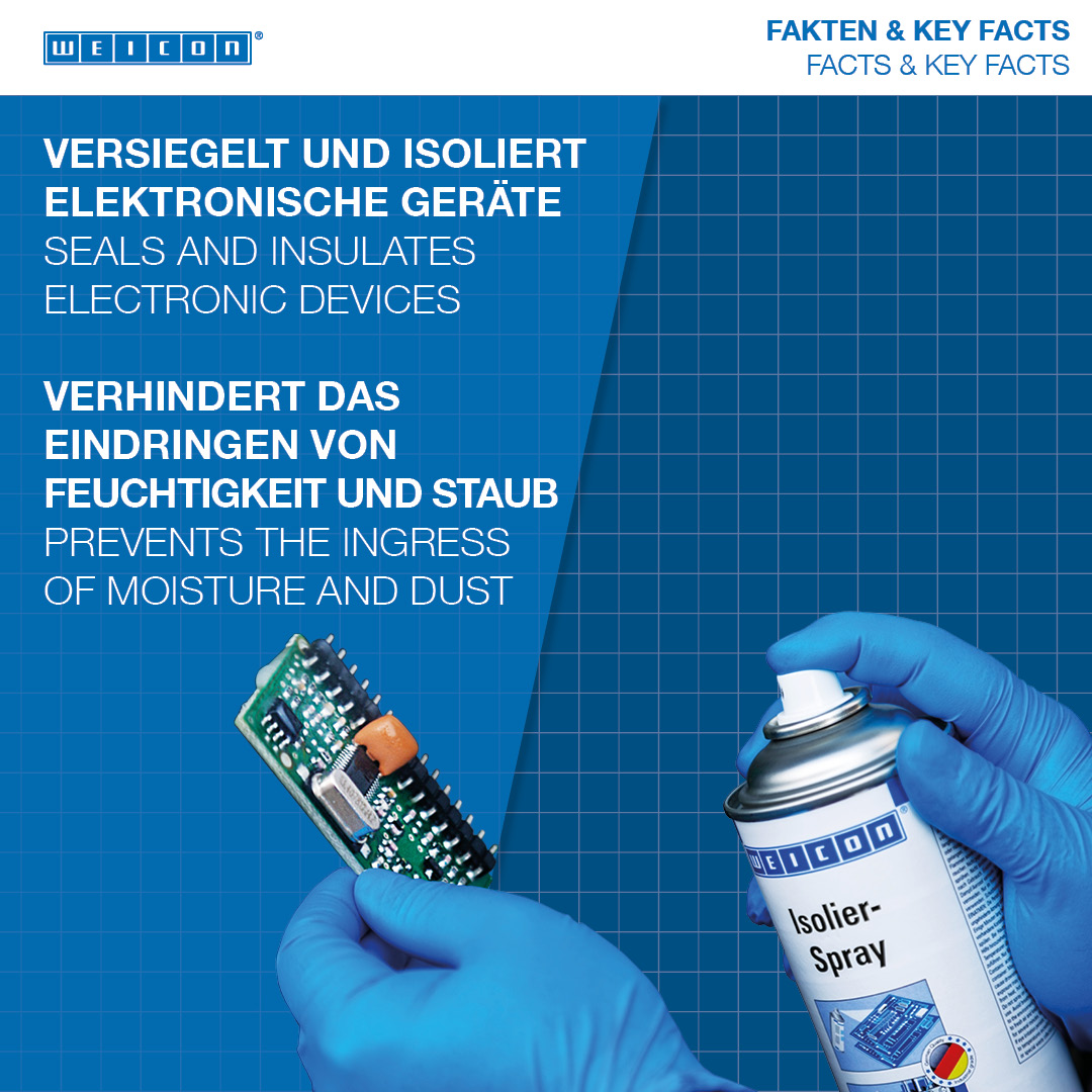 Isolation Spray | insulating and protective varnish for sealing and insulating