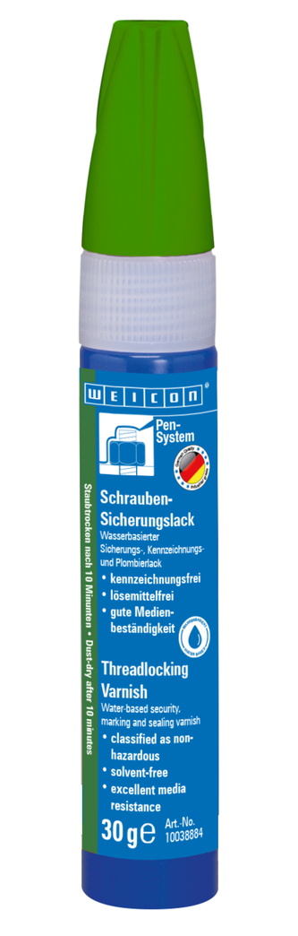 Threadlocking Varnish | Water-based lacquer for threadlocking, marking and sealing