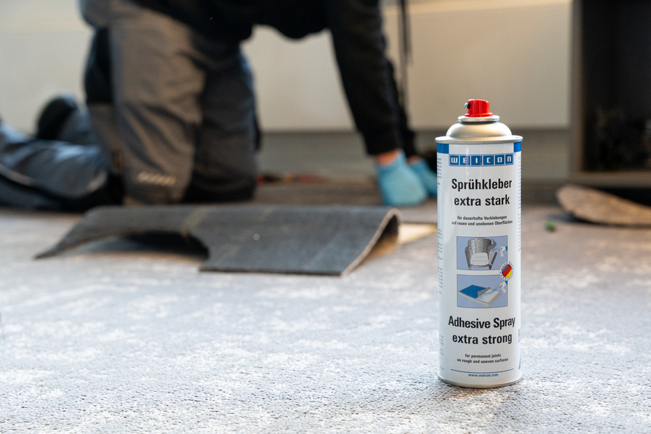 Sprühkleber extra stark | sprühbarer Kontaktklebstoff für starke und dauerhafte Verklebungen von Filz, Kunstleder und Dämmstoffen