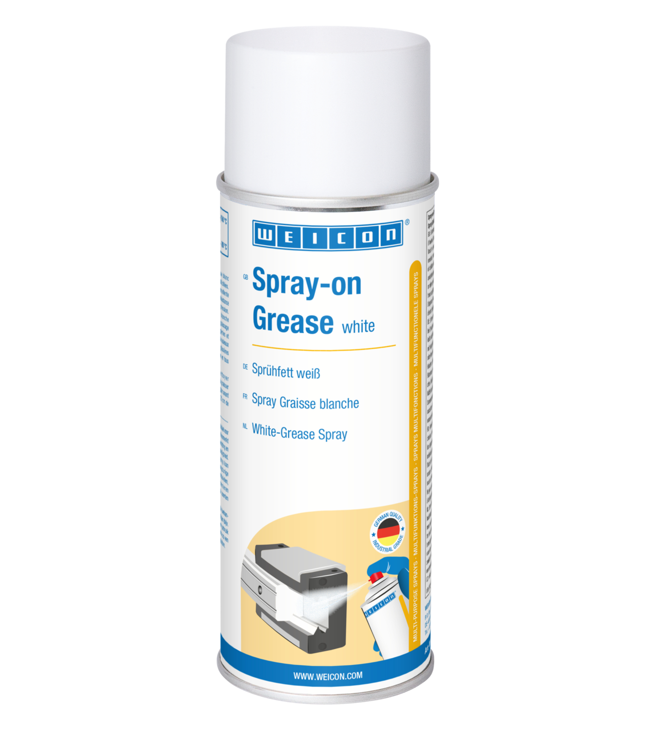 Spray-on Grease white | multi-purpose spray grease