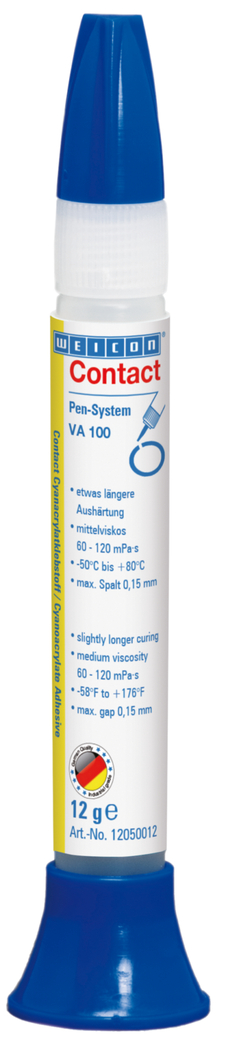 VA 100 Cyanacrylat-Klebstoff | Sekundenkleber für Metall, Kunststoff und Gummi